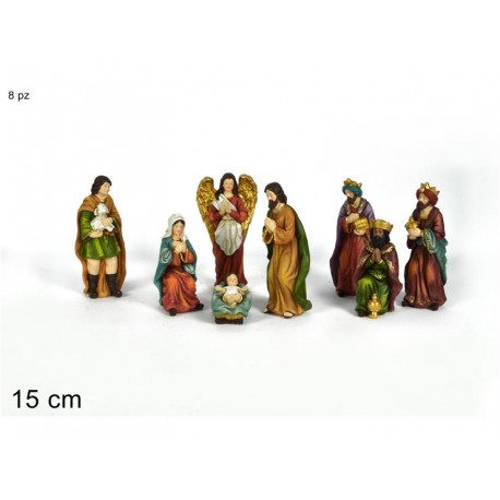 NATIVITÀ 8 PZ CM 15