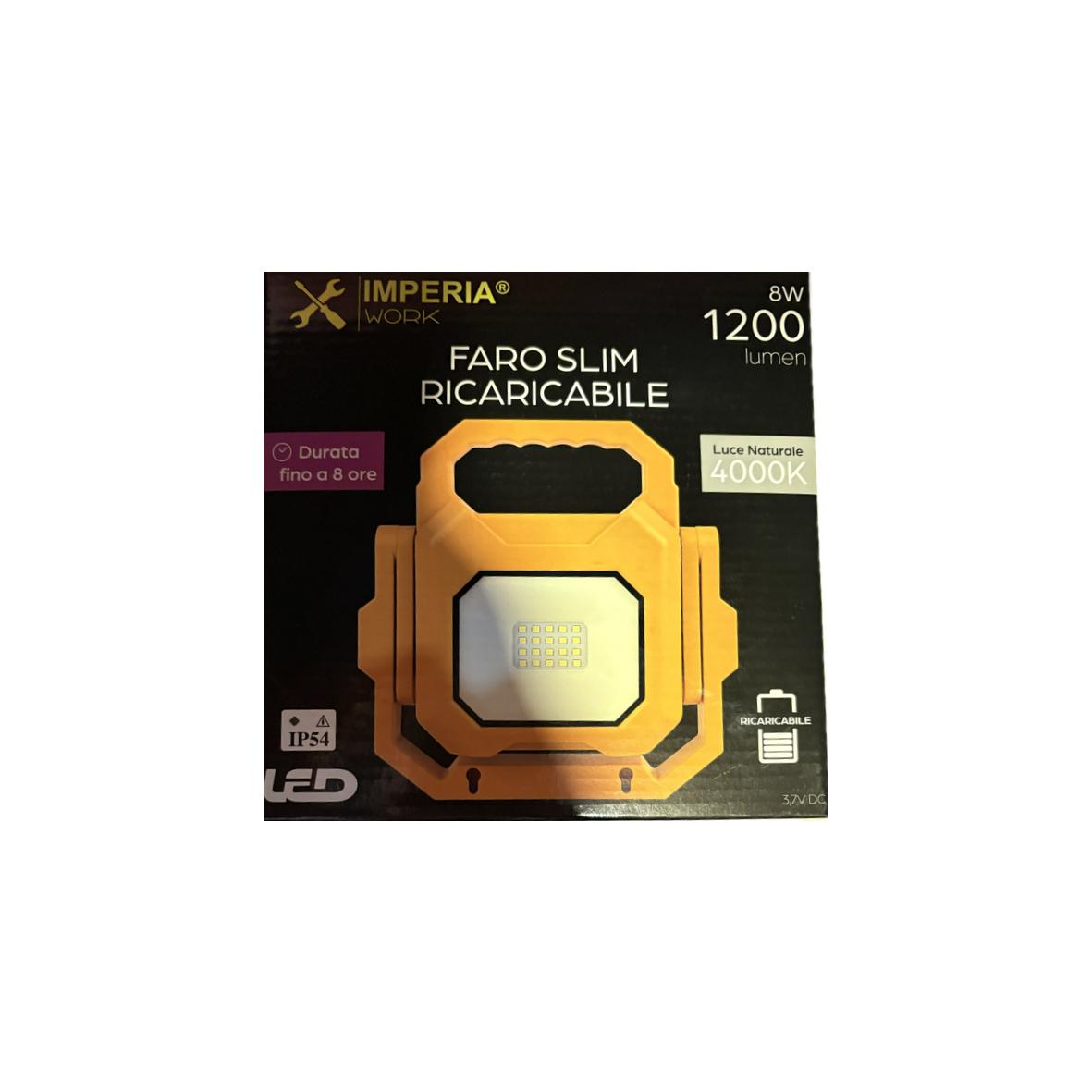 FARO SLIM RICARICABILE LED