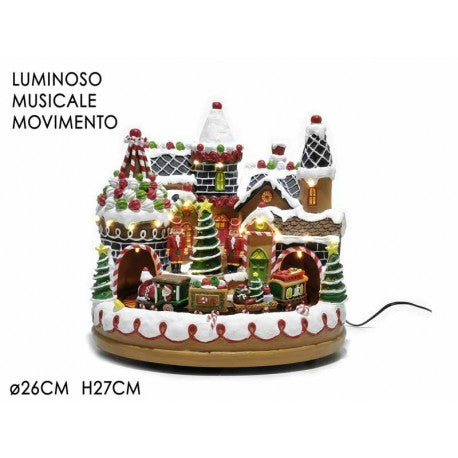 GIOSTRA TRENINO NATALIZIO A CORRENTE