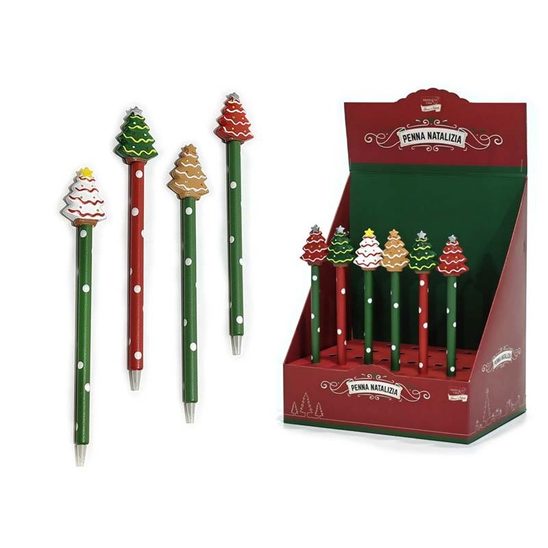 PENNA NATALIZIA CON ALBERELLO 4 ASS.