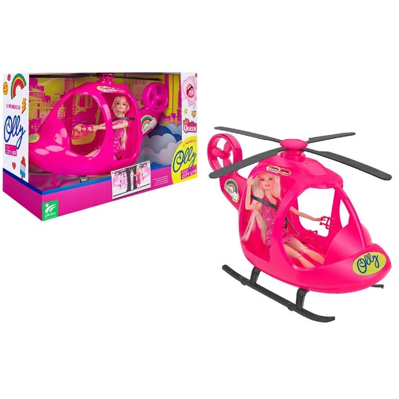 ELICOTTERO CON BAMBOLA OLLY