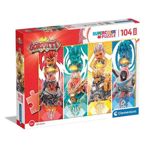 GORMITI BABY PUZZLE 104 PZ MAXI