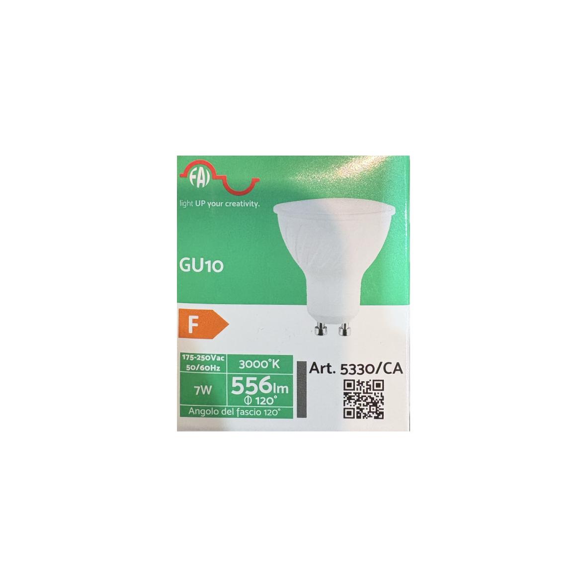 LAMPADINA A FARETTO LED GU10 7W