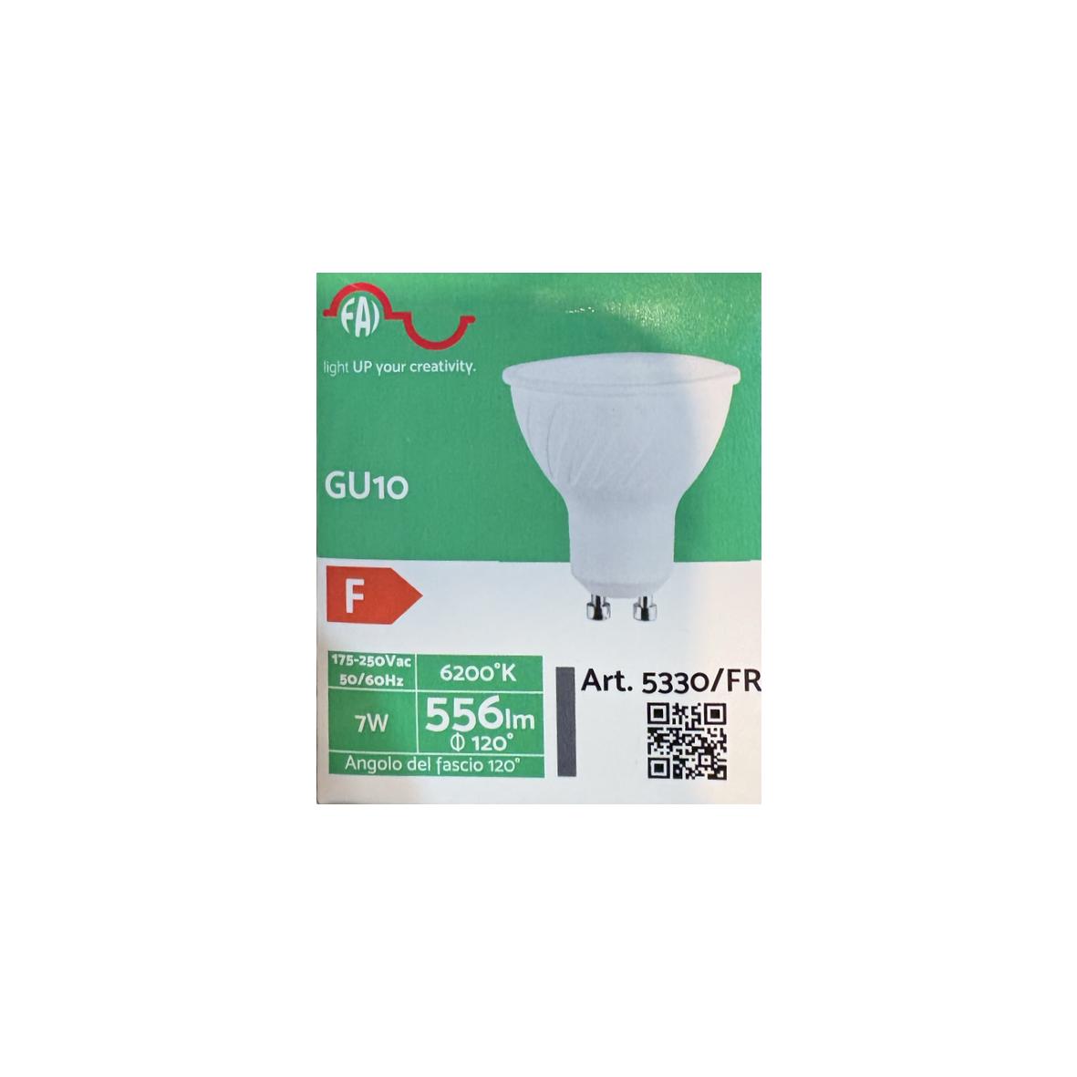 LAMPADINA A FARETTO LED GU10 7W