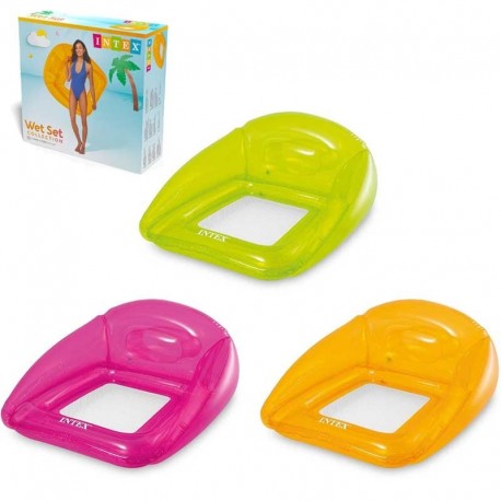 POLTRONA TRASPARENTE CON RETE