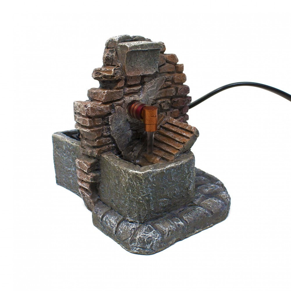 FONTANA PRESEPE FUNZIONANTE CON LAVATOIO