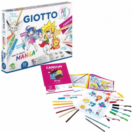 SET GIOTTO 21 PCS MANGA
