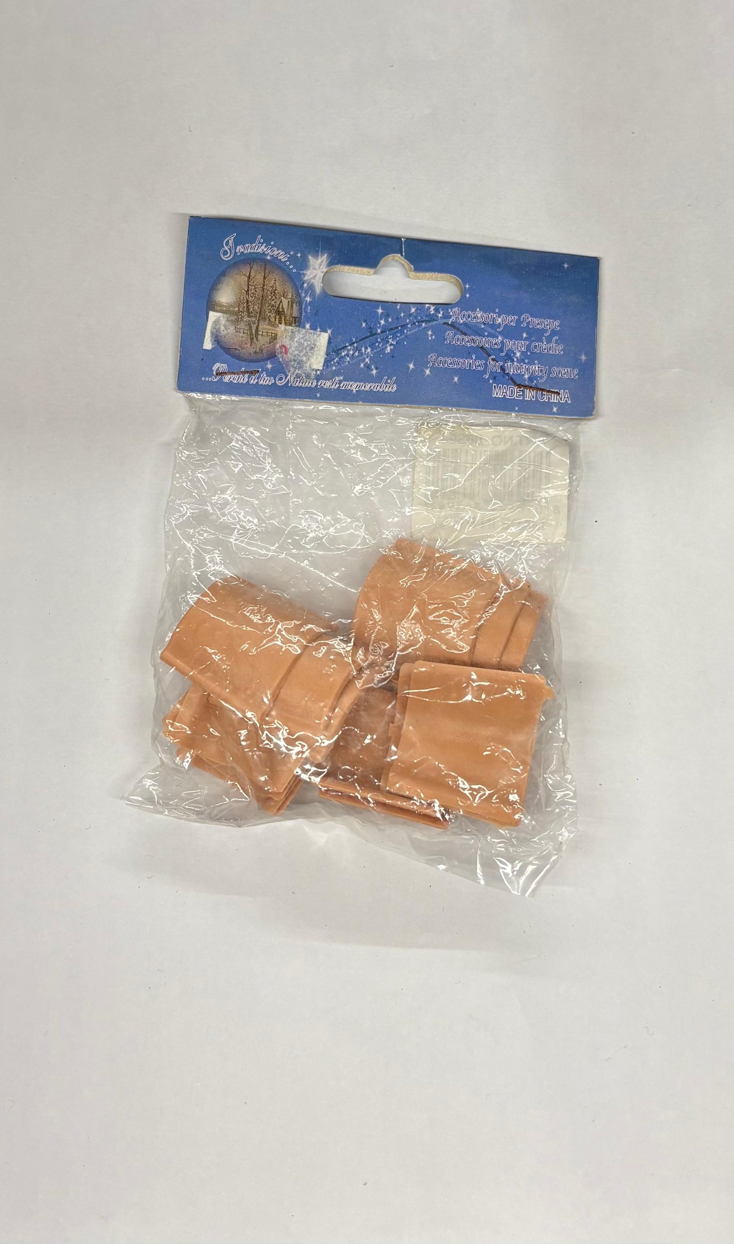 SET TEGOLE EFFETTO TERRACOTTA CM 2