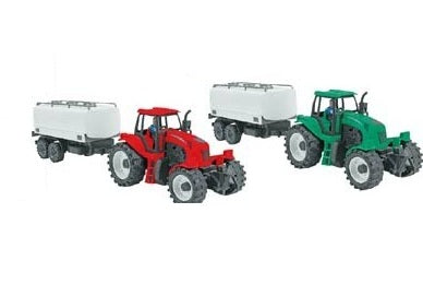 TRATTORE CON RIMORCHIO