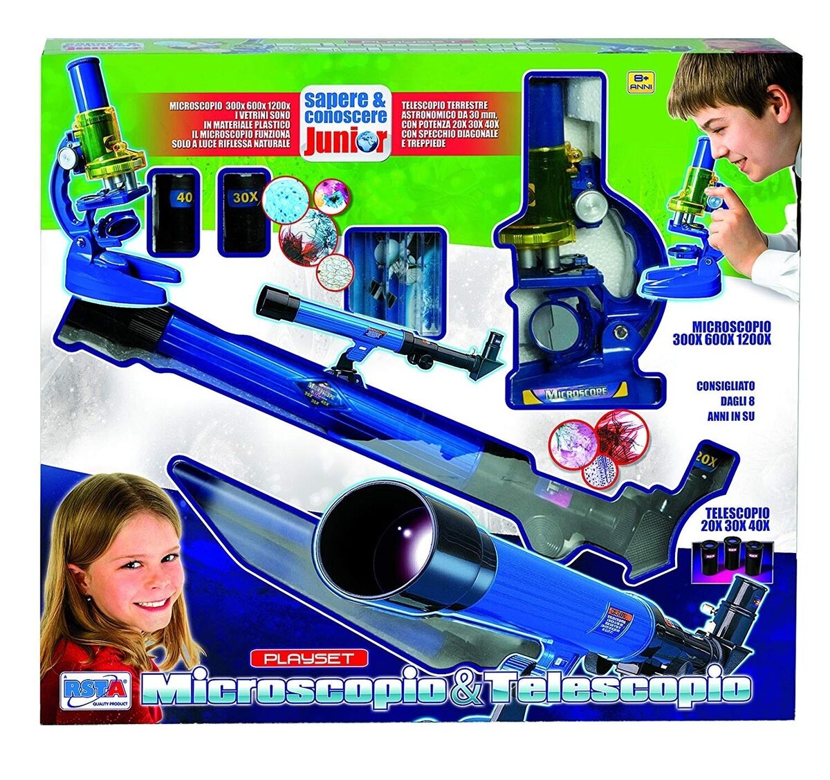 MICROSCOPIO & TELESCOPIO