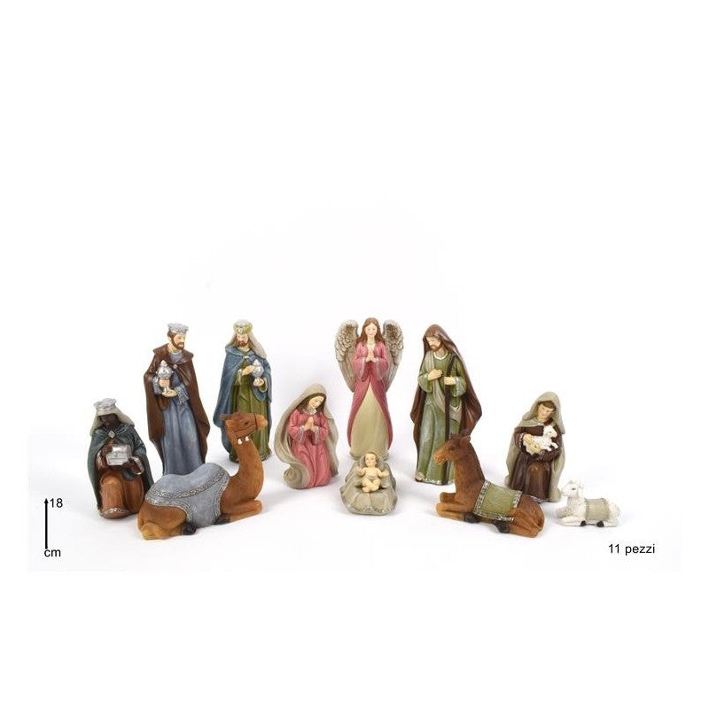 NATIVITÀ 11 PZ CM 18