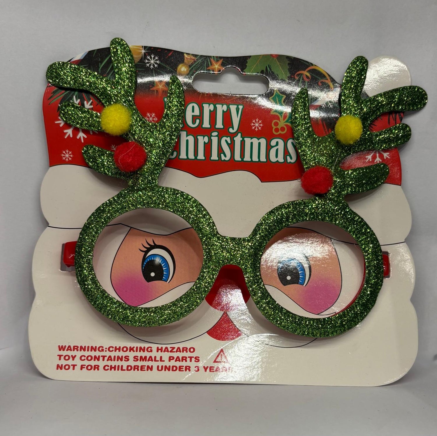 OCCHIALI NATALIZI CON RENNA