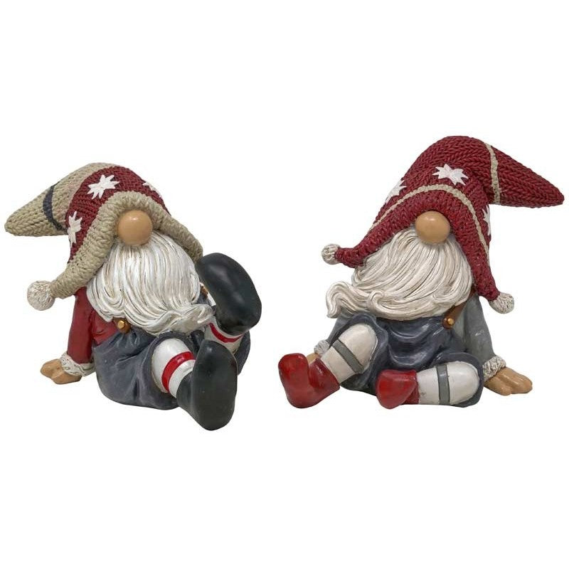 GNOMI IN RESINA SEDUTI