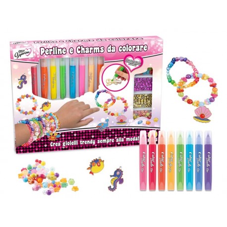 PERLINE E CHARMS DA COLORARE
