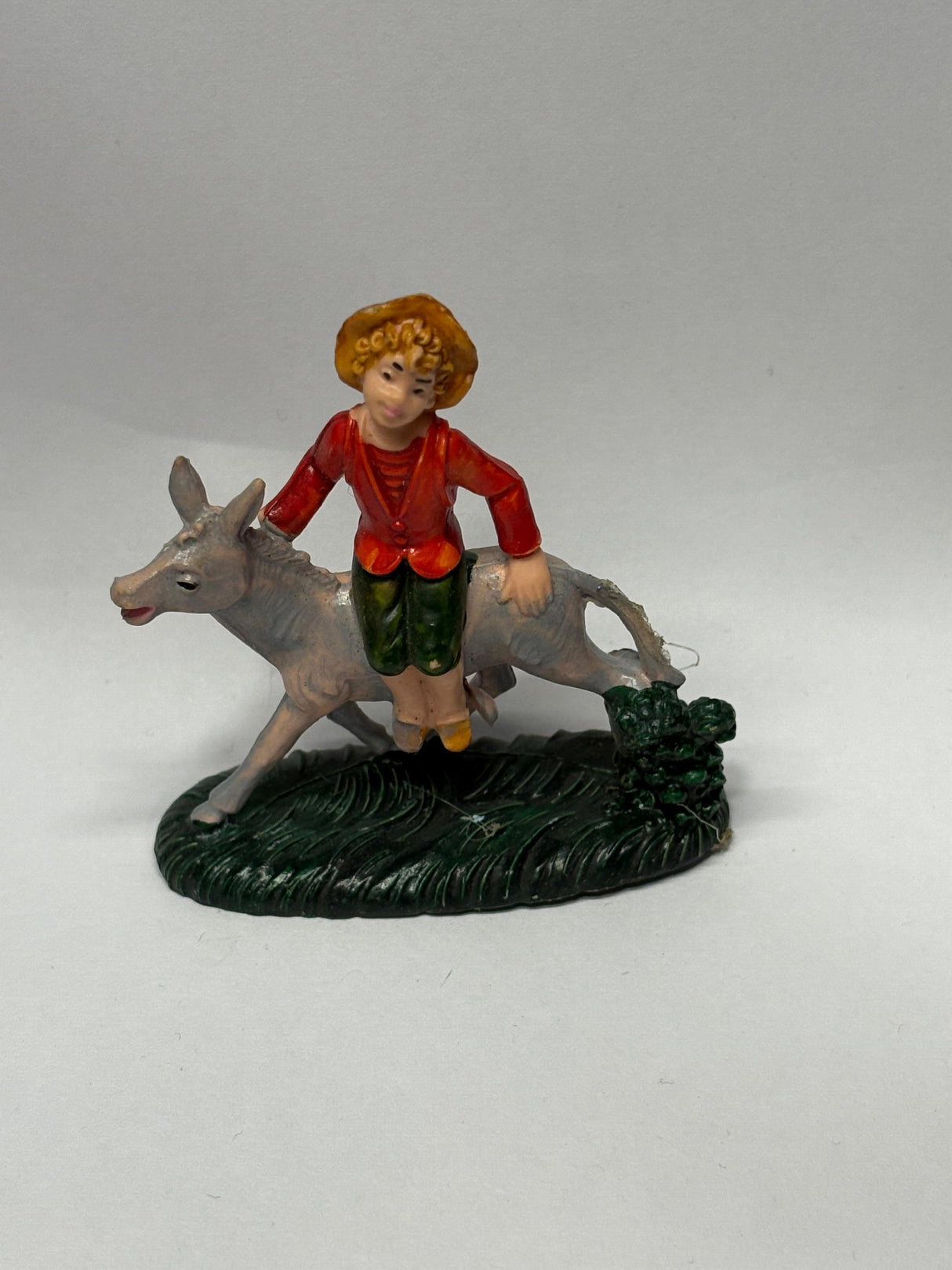 RAGAZZO SULL'ASINO CM 6.5