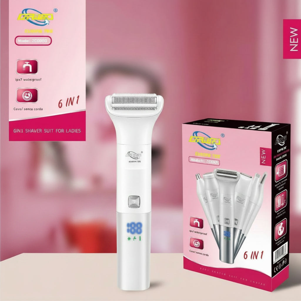 RASOIO 6 IN 1 DONNA
