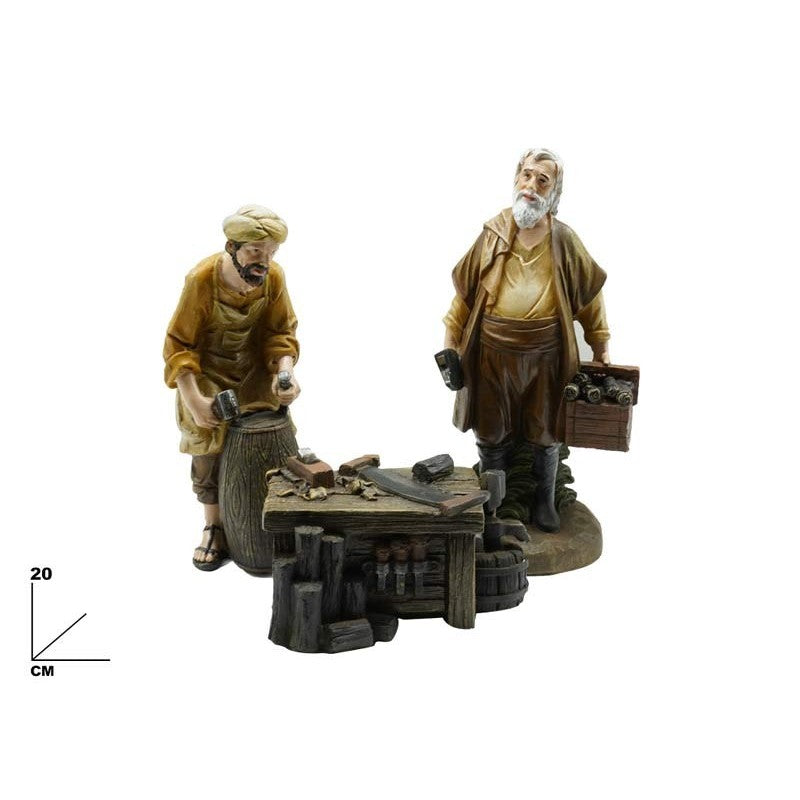 SET FALEGNAMI CON TAVOLO DA LAVORO 3 PZ CM 20