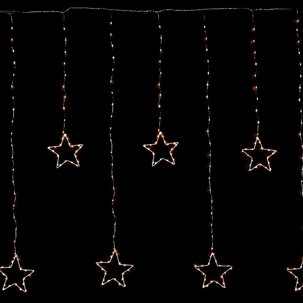 TENDA PIOGGIA DI STELLE CON TIMER