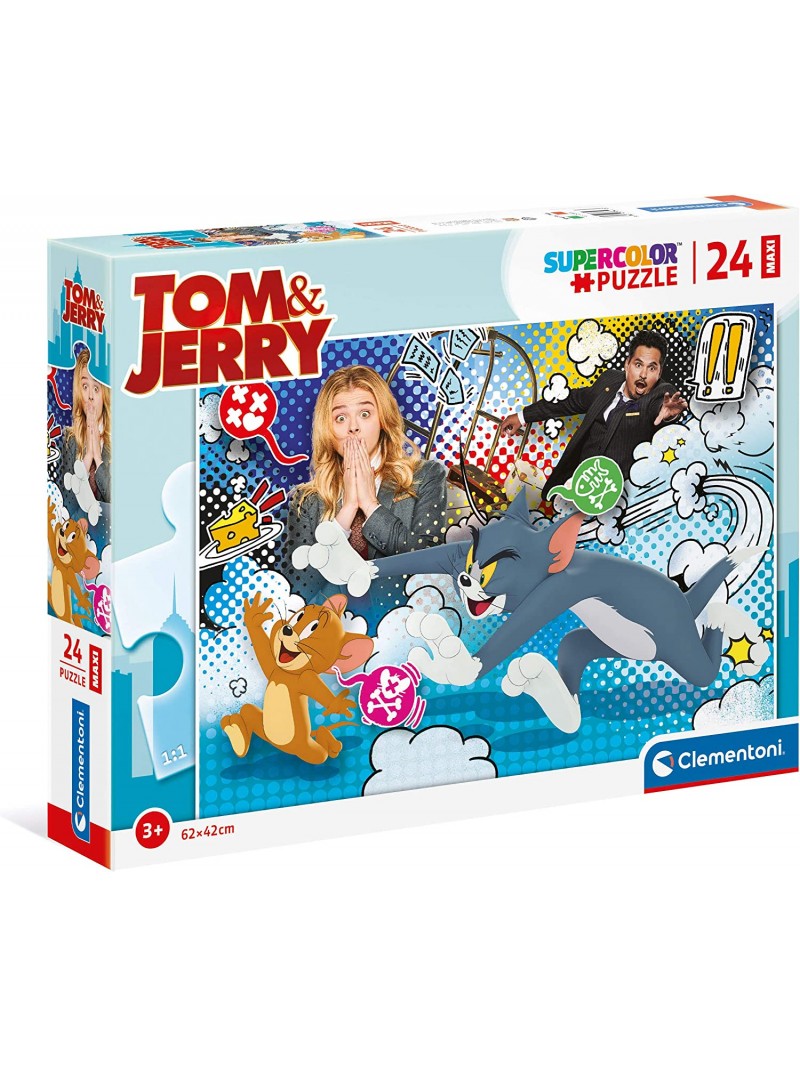TOM & JERRY PUZZLE 24 PZ MAXI