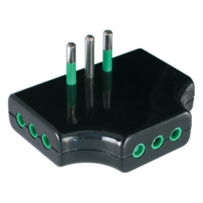 ADATTATORE TRIPLO PIATTO