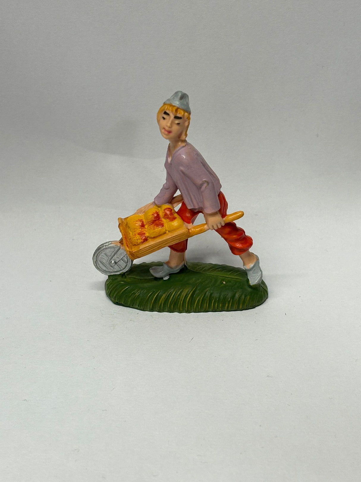 UOMO CON CARRETTO CM 6.5