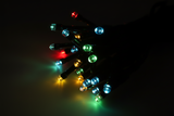 96 LED A BATTERIA FILO VERDE