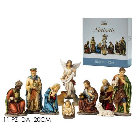 NATIVITÀ 11 PZ CM 20