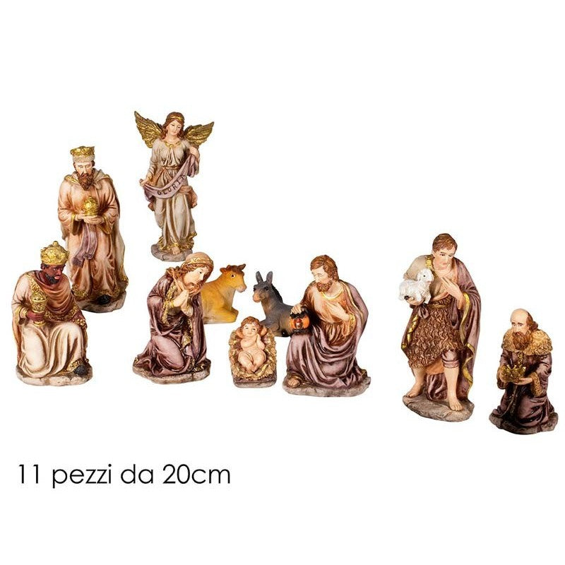 NATIVITÀ 11 PZ CM 20