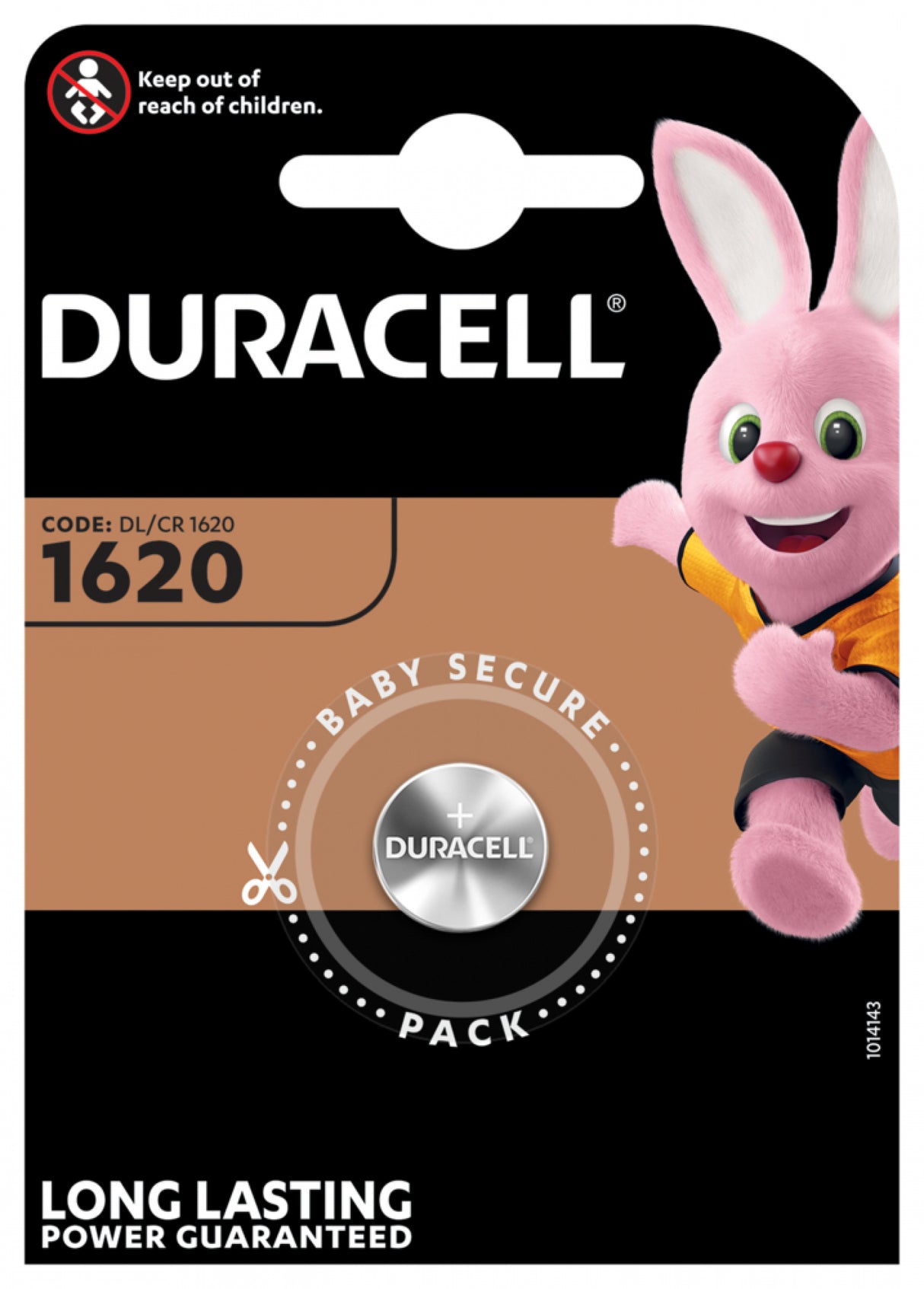 BATTERIA "CR 1620" DURACELL