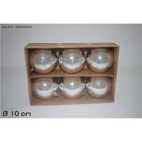 SFERE SILVER IN PLASTICA