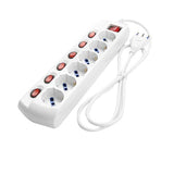 MULTIPRESA CON INTERRUTTORE CONTROLLABILLE SINGOLARMENTE