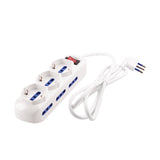 MULTIPRESA 9 POSTI CON INTERRUTTORE