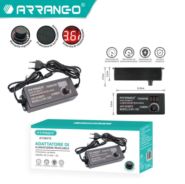 ALIMENTATORE REGOLABILE