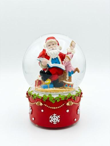 AMPOLLA MUSICALE CON BABBO NATALE
