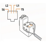 PRESA RJ11 COMPATIBILE LIVING