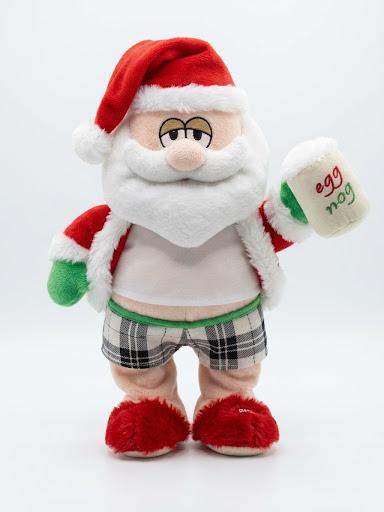 BABBO NATALE CON MOVIMENTO E SUONI 30CM