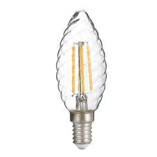 TORTIGLIONE FILAMENTO LED E14 4W
