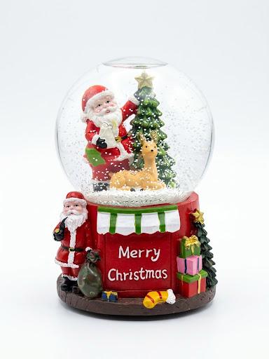 CARILLON AMPOLLA CON BABBO NATALE