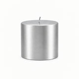 CANDELA IN CERA ARGENTO