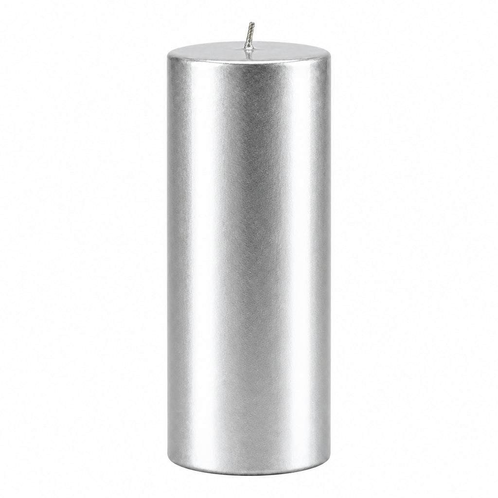 CANDELA IN CERA ARGENTO