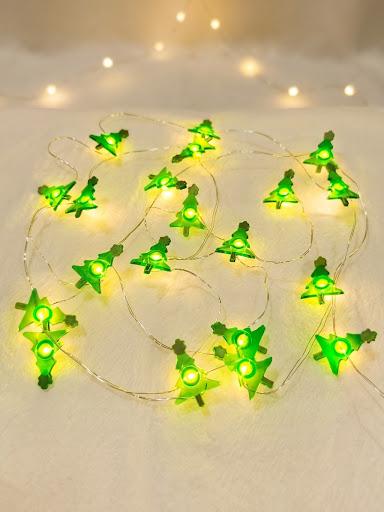20 NANOLED A BATTERIA CON ALBERI