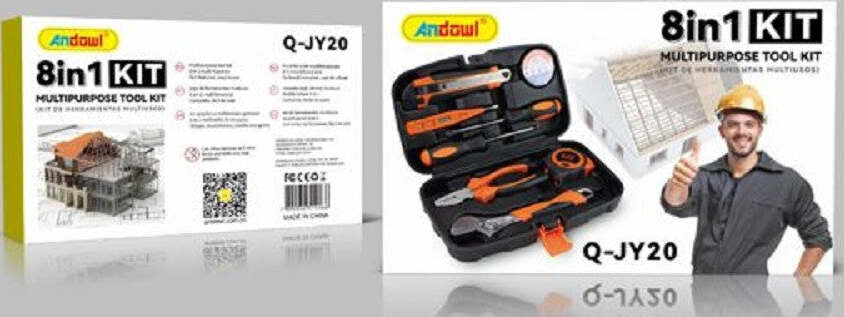 KIT DA LAVORO 8 IN 1