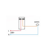 PULSANTE 1P COMPATIBILE LIVING