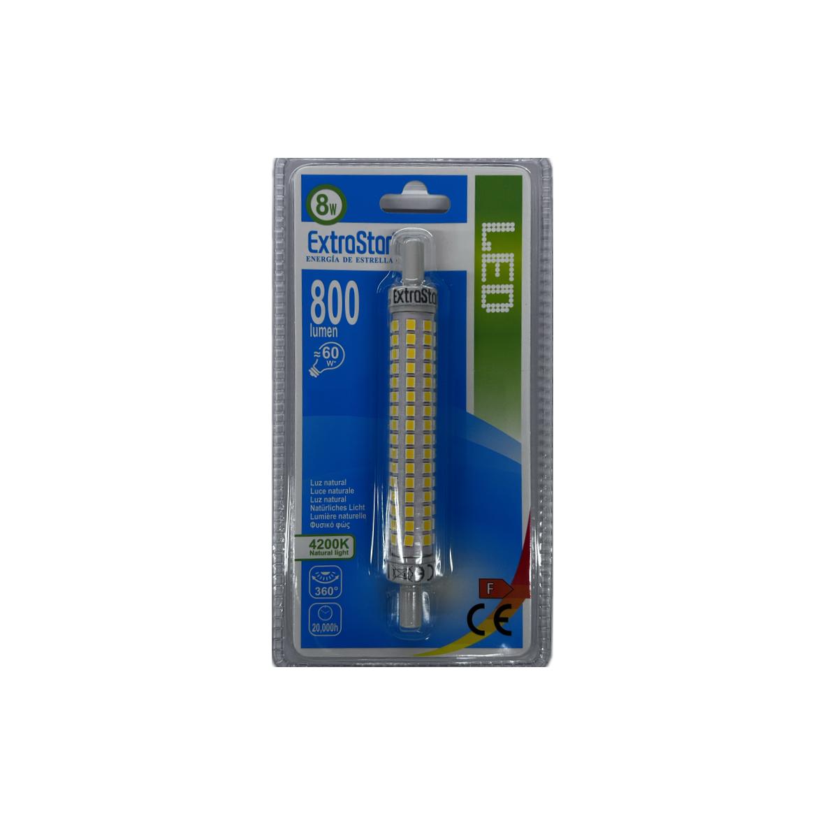 LAMPADINA R7S 8W 118MM