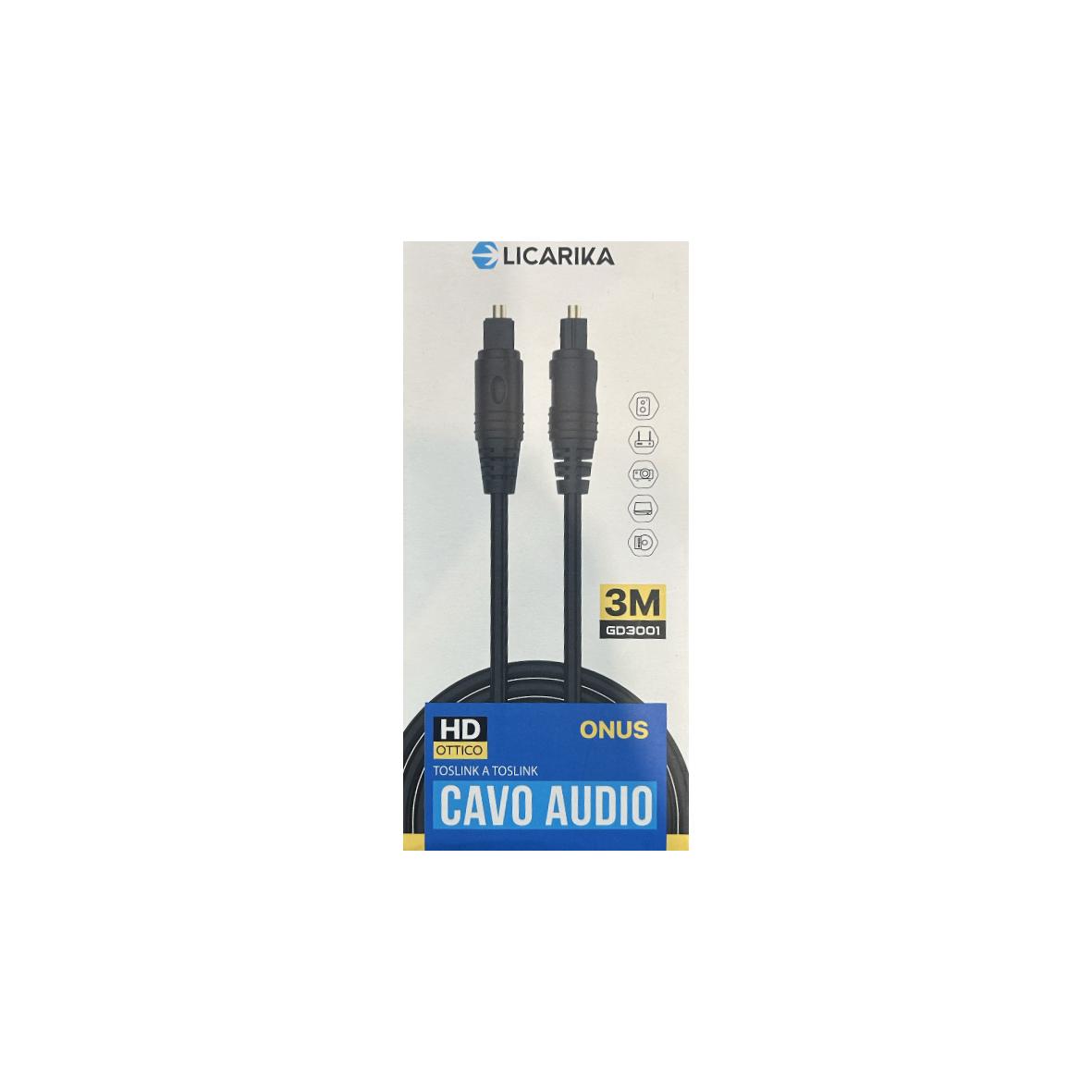 CAVO A FIBRA OTTICA AUDIO