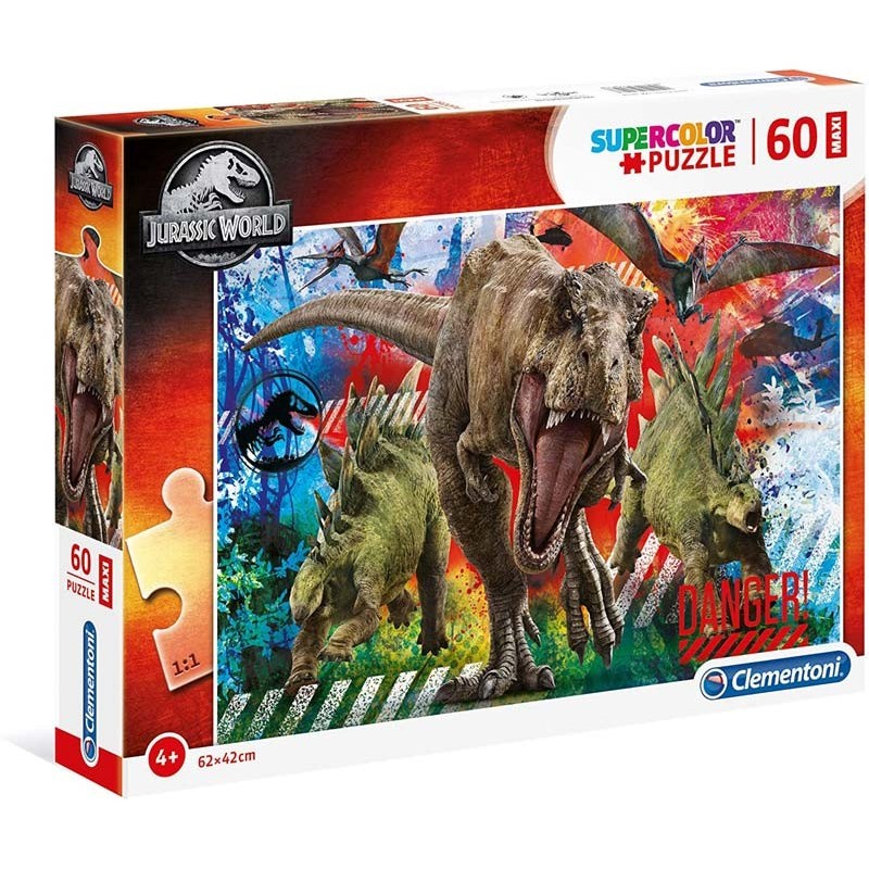 JURASSIC WORLD PUZZLE 60 PZ MAXI