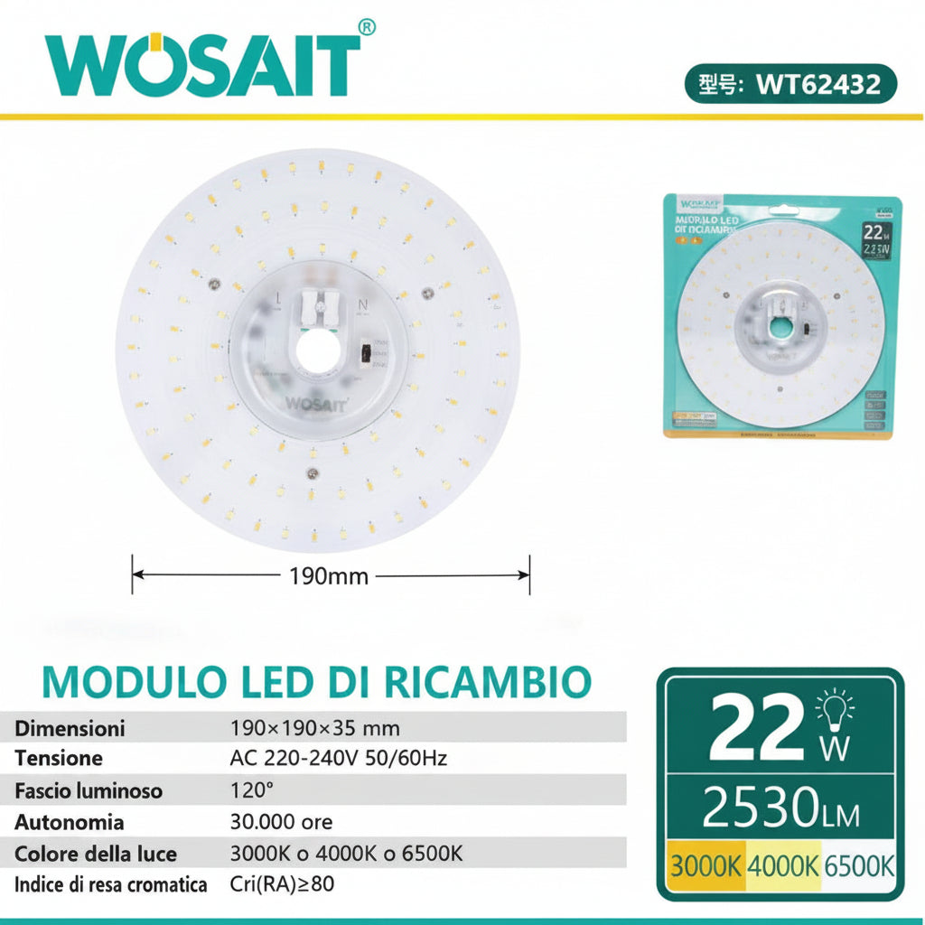 MODULO LED ID RICAMBIO