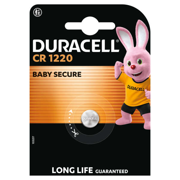BATTERIA BOTTONE"CR 1220" DURACELL