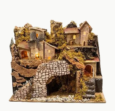 PAESAGGIO LUMINOSO CON CAPANNA RR 11387