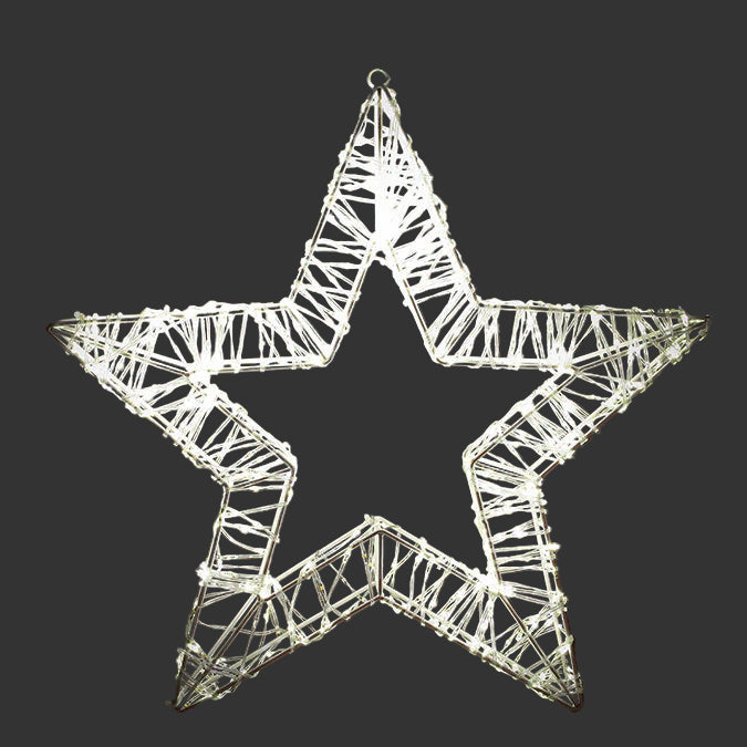 STELLA 2D IN METALLO  LUMINOSA